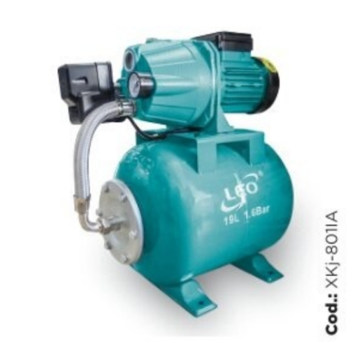 BOMBA CON TANQUE HIDRONEUMÁTICO DE 0.8 HP
