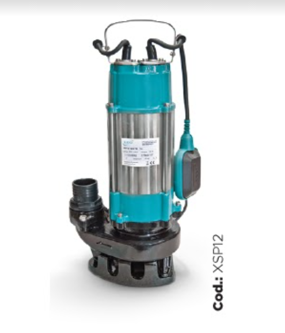 SUMERGIBLE DE AGUAS RESIDUALES 0.6 HP