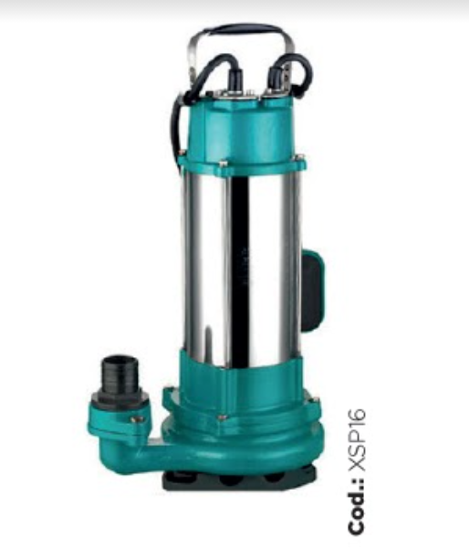 SUMERGIBLE DE AGUAS RESIDUALES 2 HP